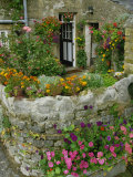 Detail of Cottage and Garden, Yorkshire, England, United Kingdom, Europe