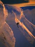 Skiing in the Midnight Sun, Narvik, Norway