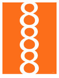 Orange Figure 8 Design