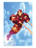 Iron Man: Iron Protocols 1 Cover: Iron Man Fighting