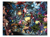 Venom: Dark Origin 3 Group: Hulk, Spider-Man, Dr. Doom and Captain America
