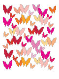 Warm Butterfly Pattern