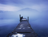 Blue Fog and Jetty