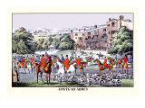 Fox Hunters Gather at Amstead Abbey