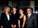 Catherine Deneuve and Martin Scorsese with their Daughters at NY Premiere of Film "Belle De Jour"