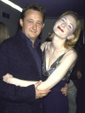 Writer Andrew Upton and Wife, Actress Cate Blanchett, at Party for Her Film "Elizabeth"
