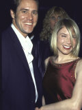 Actors Jim Carrey and Renee Zellweger