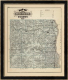 Carte du comté de Houston, dans le Minnesota