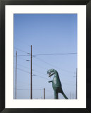 Model Dinosaur on Interstate 40, Arizona USA