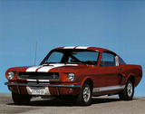 1966 Red Ford Shelby GT 350 Mustang
