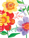 Live Love Laugh - 2013 Poly Agenda Calendars