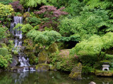 Japanese Gardens Washington Park Portland Oregon, USA