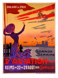 French Aviation Week Air Show Poster