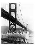 San Francisco Ballet Company and the Golden Gate, c.1960