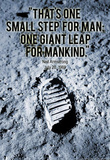 Neil Armstrong One Small Step 1969 Archival Photo Poster Print