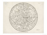 The Northern Hemisphere Including the Signs of the Zodiac