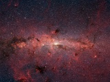Center of Milky Way Galaxy from Spitzer Space Telescope