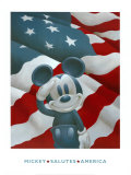 Mickey salue l'Amérique