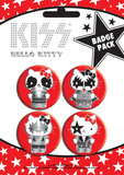 Hello Kitty Kiss Badge Pack