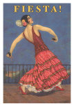 Fiesta! Vintage Flamenco Dancer