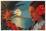 Lever de lune à Aloha