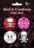 Skull & Crossbones Badge Pack
