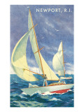 Sailing Race, Newport, Rhode Island