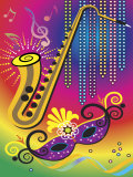Colorful Symbols of Mardi Gras