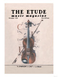 Violin on Magazine Cover