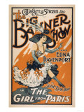 The Big Banner Show "The Girl from Paris" Poster