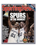 San Antonio Spurs Tim Duncan and David Robinson - 2003 NBA Champs - June 23, 2005