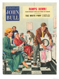 John Bull, Launderettes Washing Machines Appliances Magazine, UK, 1954