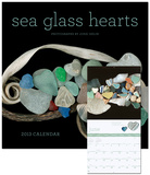 Sea Glass Hearts - 2013 Wall Calendar