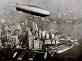 Zeppelin au-dessus de New York