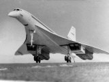 Maiden Flight of Concorde 002, the British Built Prototype of the Angle-French Supersonic Airliner