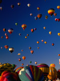 Mass Ascension at the Balloon Fiesta, Albuquerque, New Mexico, USA