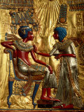 Gold Throne Depicting Tutankhamun and Wife, Egypt