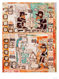 Detail from a Mayan Codex