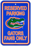 University of Florida Parking Sign