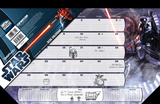 Star Wars: The Saga - 2013 Desk Pad Calendar